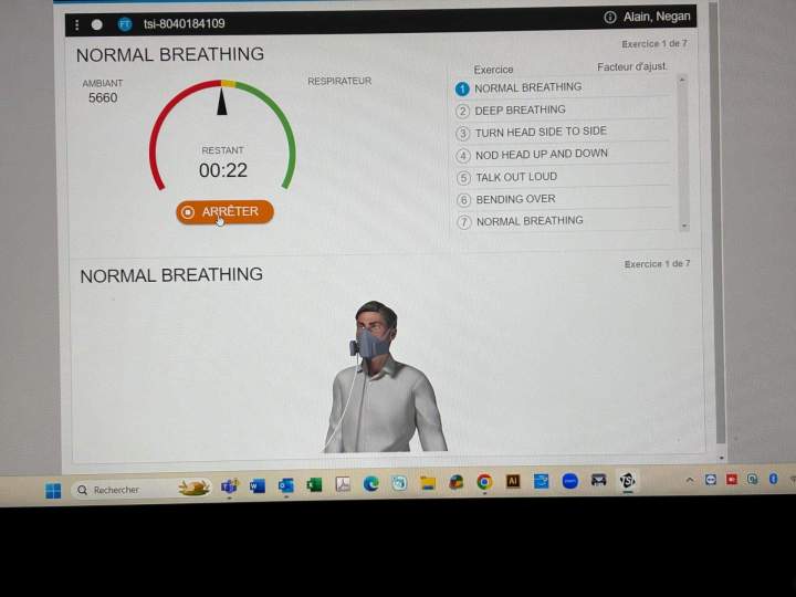 Fit Test masque Laurentides