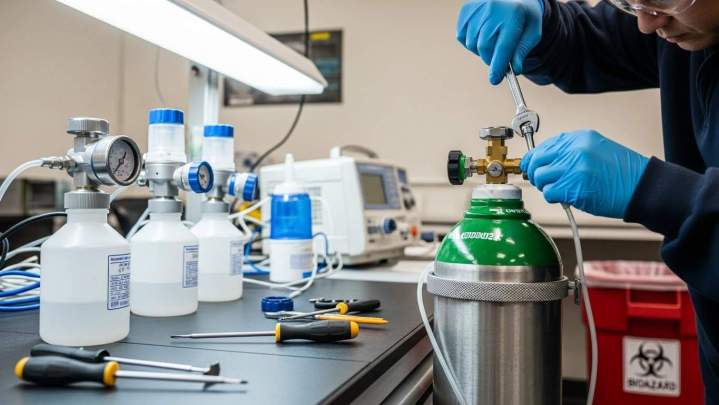 Respirator Cylinder Maintenance Laurentians