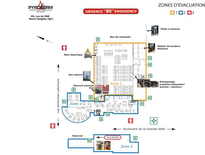 Plan de sécurité incendie Laurentides